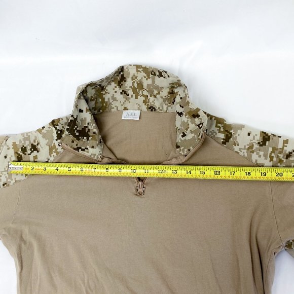 Mens Military Camo Bodysuit Shirt Official Serviceman On Duty Long Sleeve Top - Picture 10 of 13